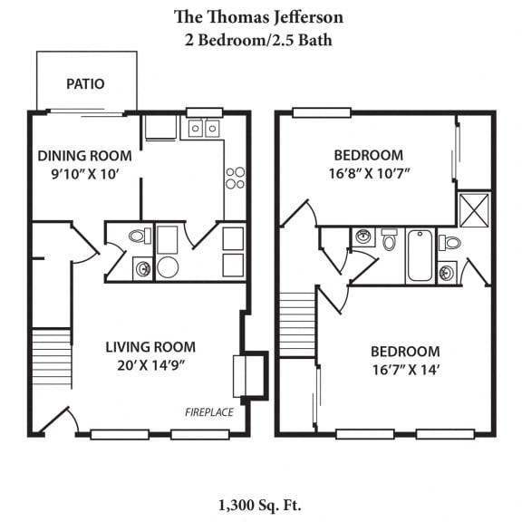 1, 2 & 3 Bedroom Apartments in Centerville, OH Revere Village Apartments
